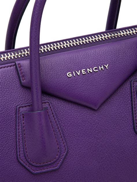 givenchy bag purple|Givenchy side bag.